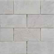 3x6 Alaska White Marble Polished Tile