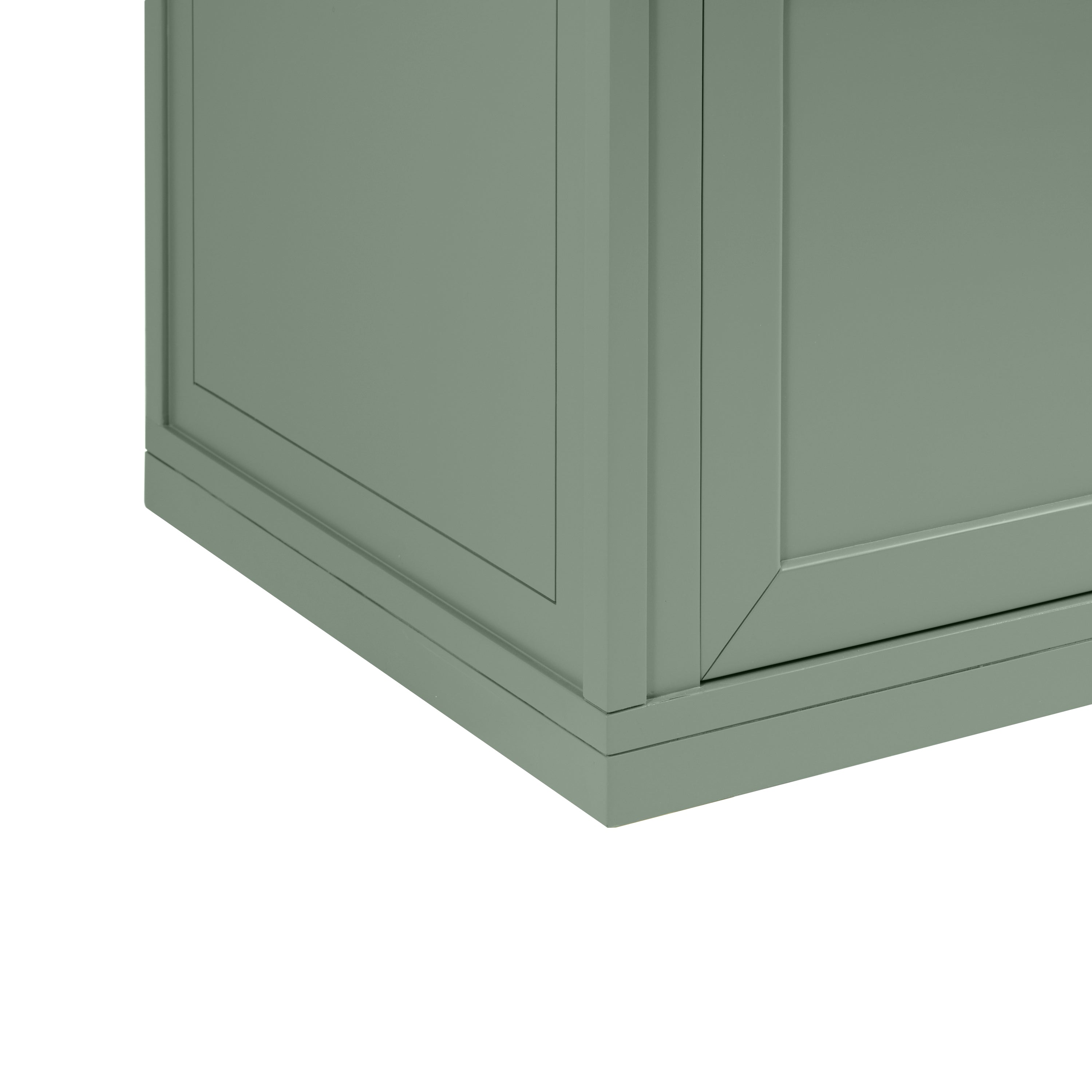 James Martin Chicago 72" Double Vanity in Smokey Celadon with 3cm Countertop and FreePower Wireless Charger