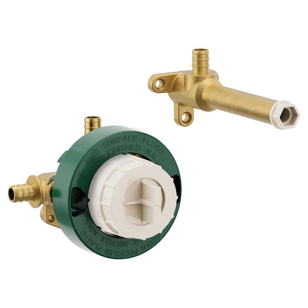 M-pact Wallmount Tub Filler 1/2" Crimp Ring Pex Cc/ips Connection