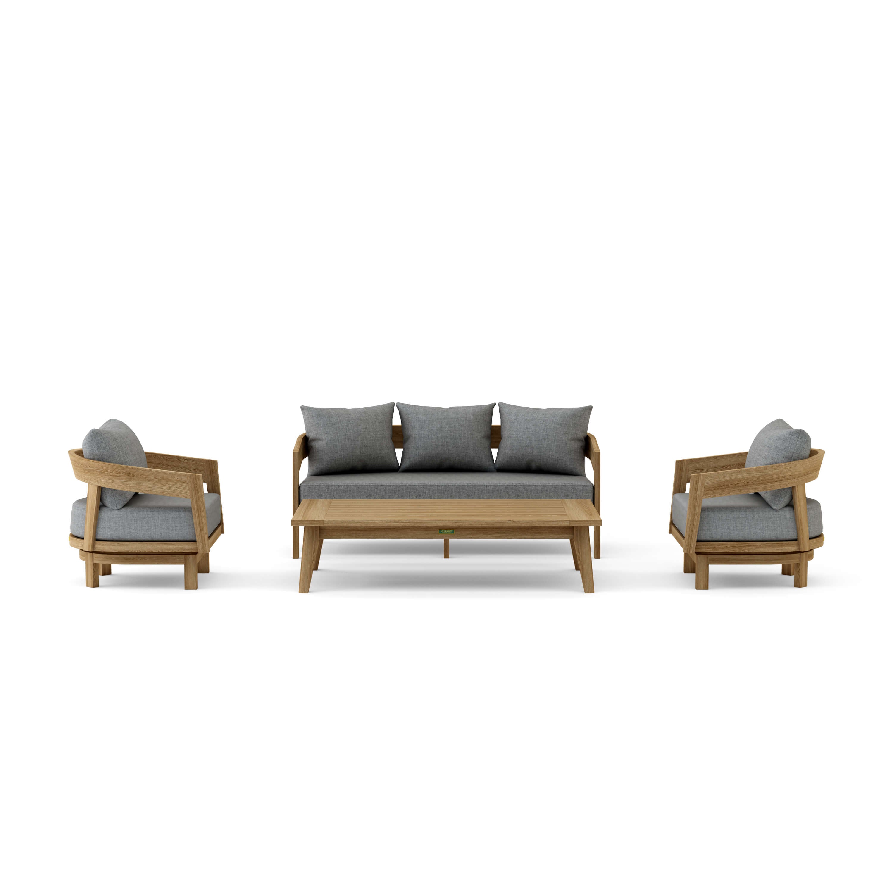 Set-370 Toscana 4-Pc Deep Seating Set