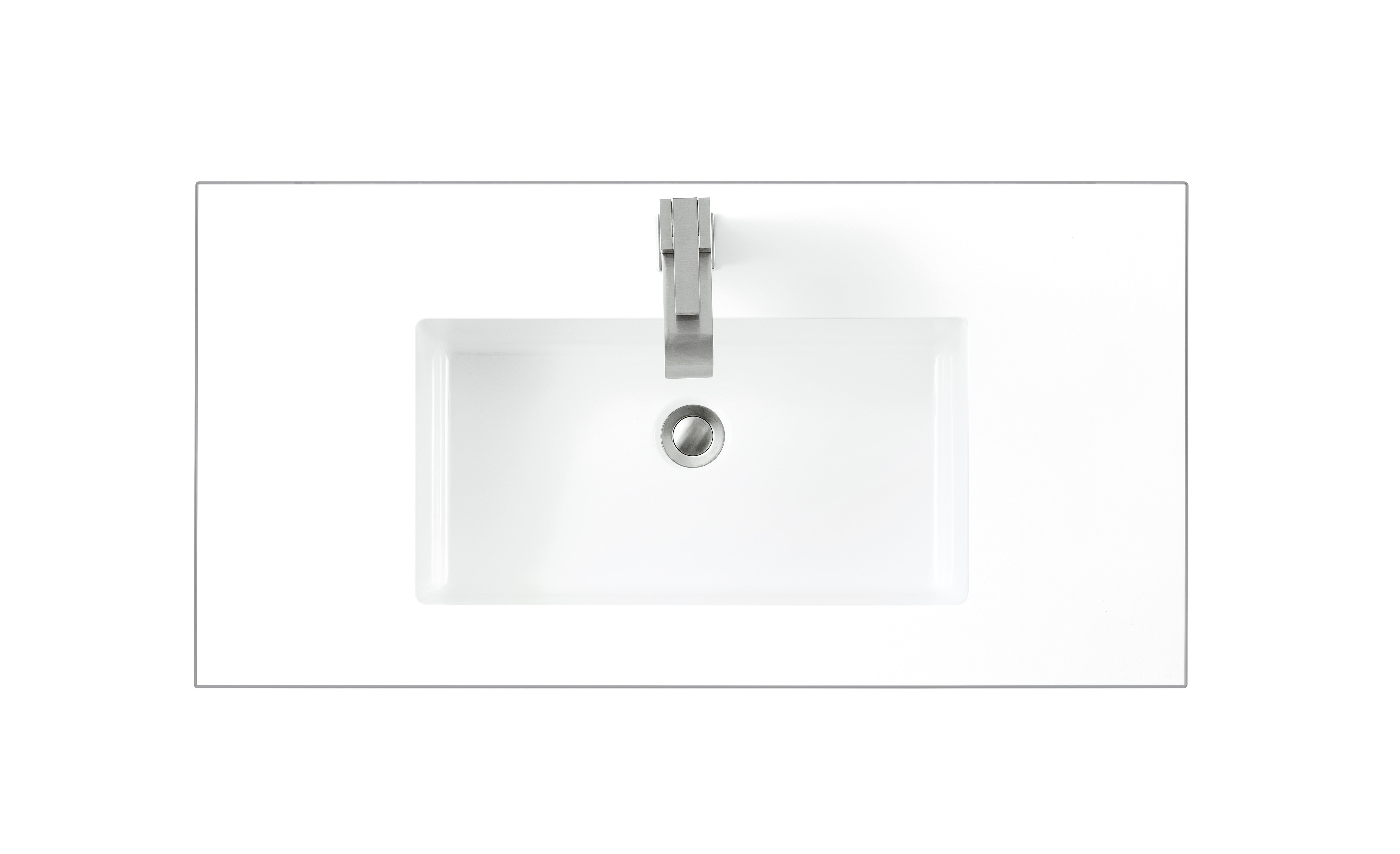 James Martin 35.4" Single Sink Top