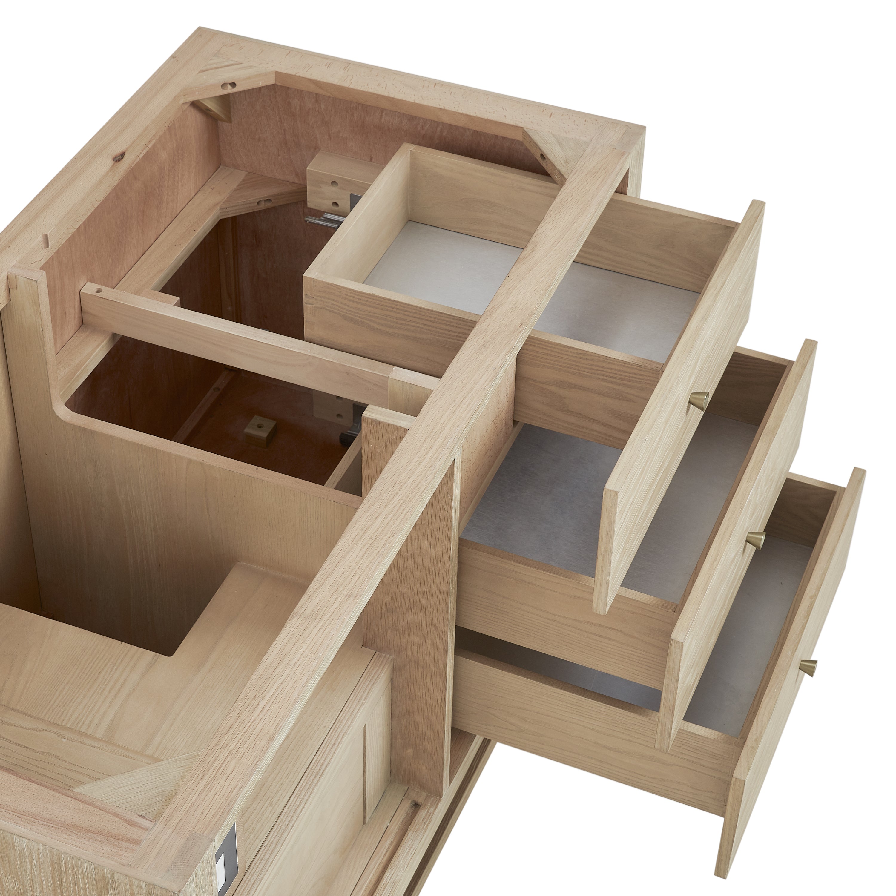 James Martin Marigot 48" Single Vanity in Sunwashed Oak with 3cm Countertop