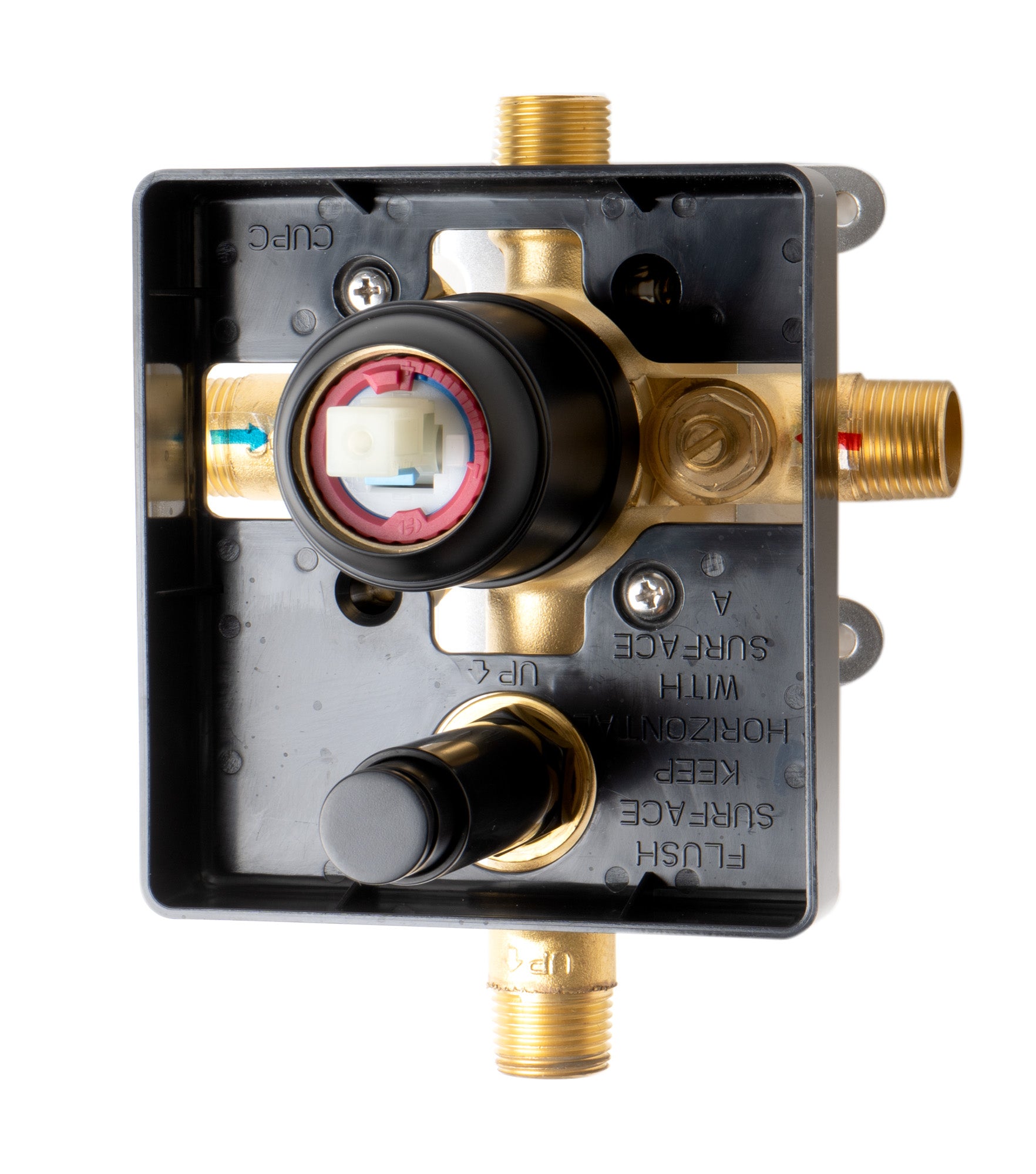 ALFI brand AB5601 Shower Valve with Square Lever Handle and Diverter