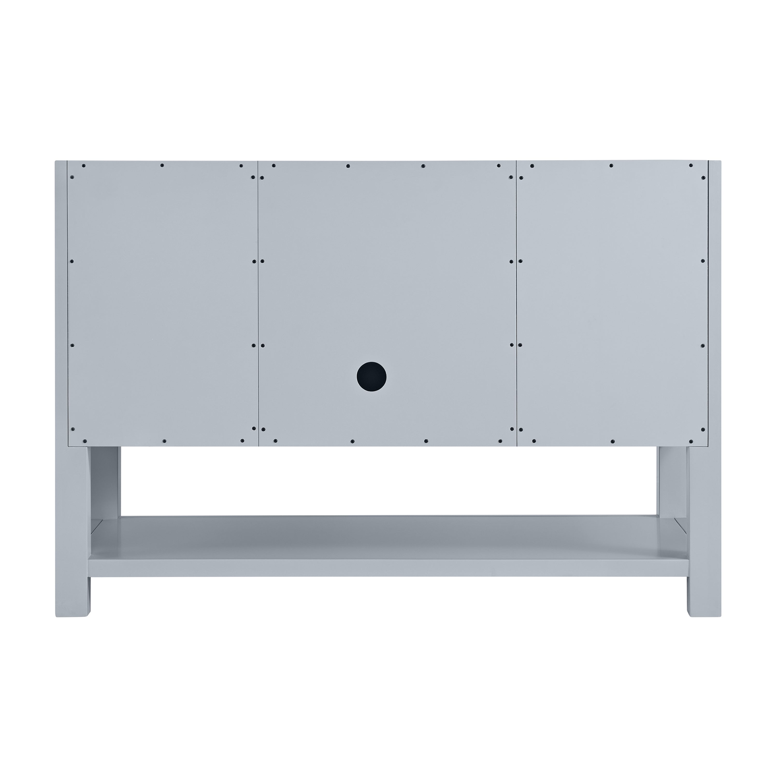 James Martin Breckenridge 48" Single Vanity in Serenity Blue with 3cm Countertop and FreePower Wireless Charger