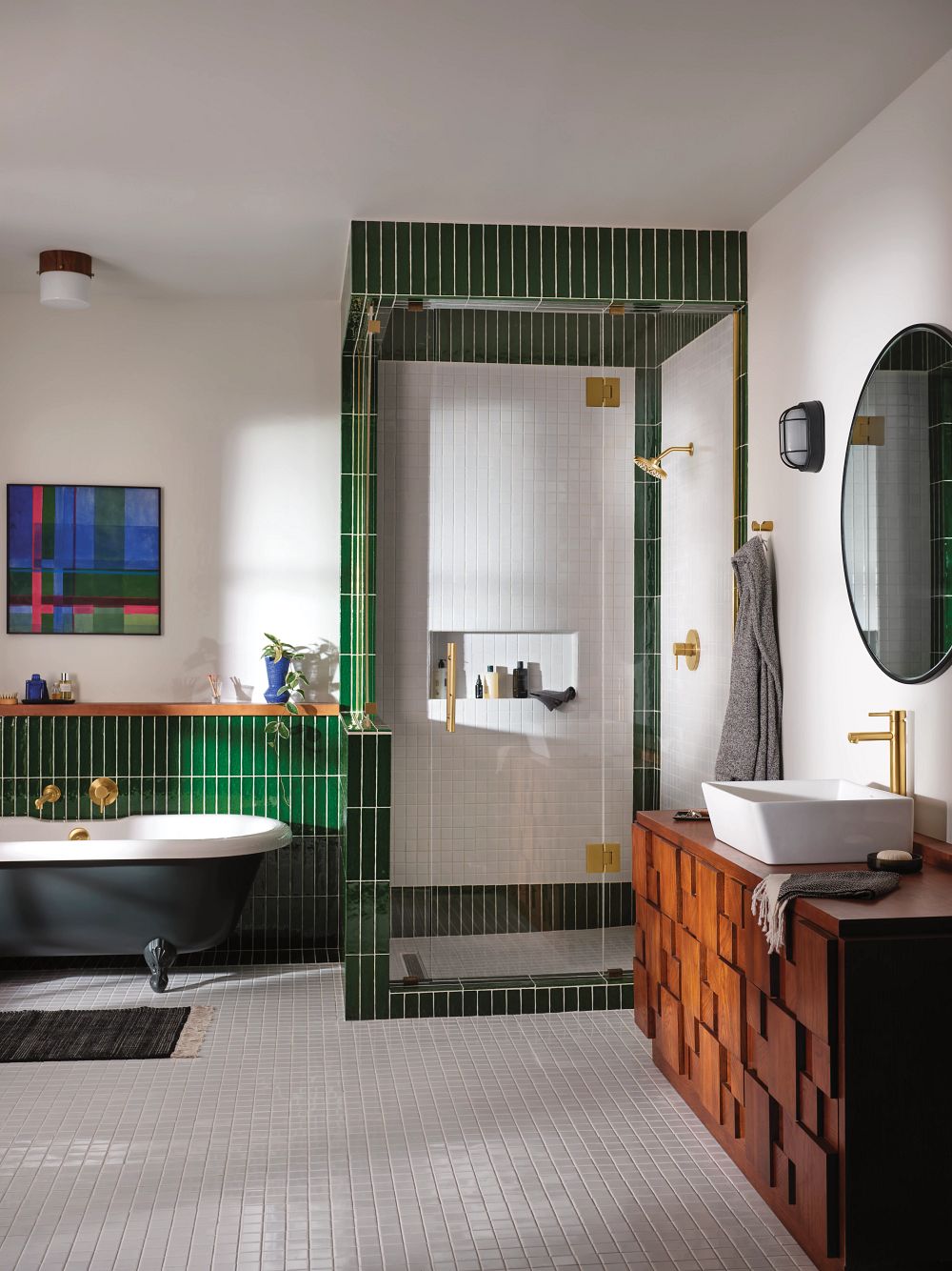 Align One-Handle High Arc Vessel Bathroom Faucet