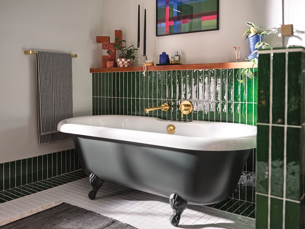Align Wall Mount Tub Filler Trim