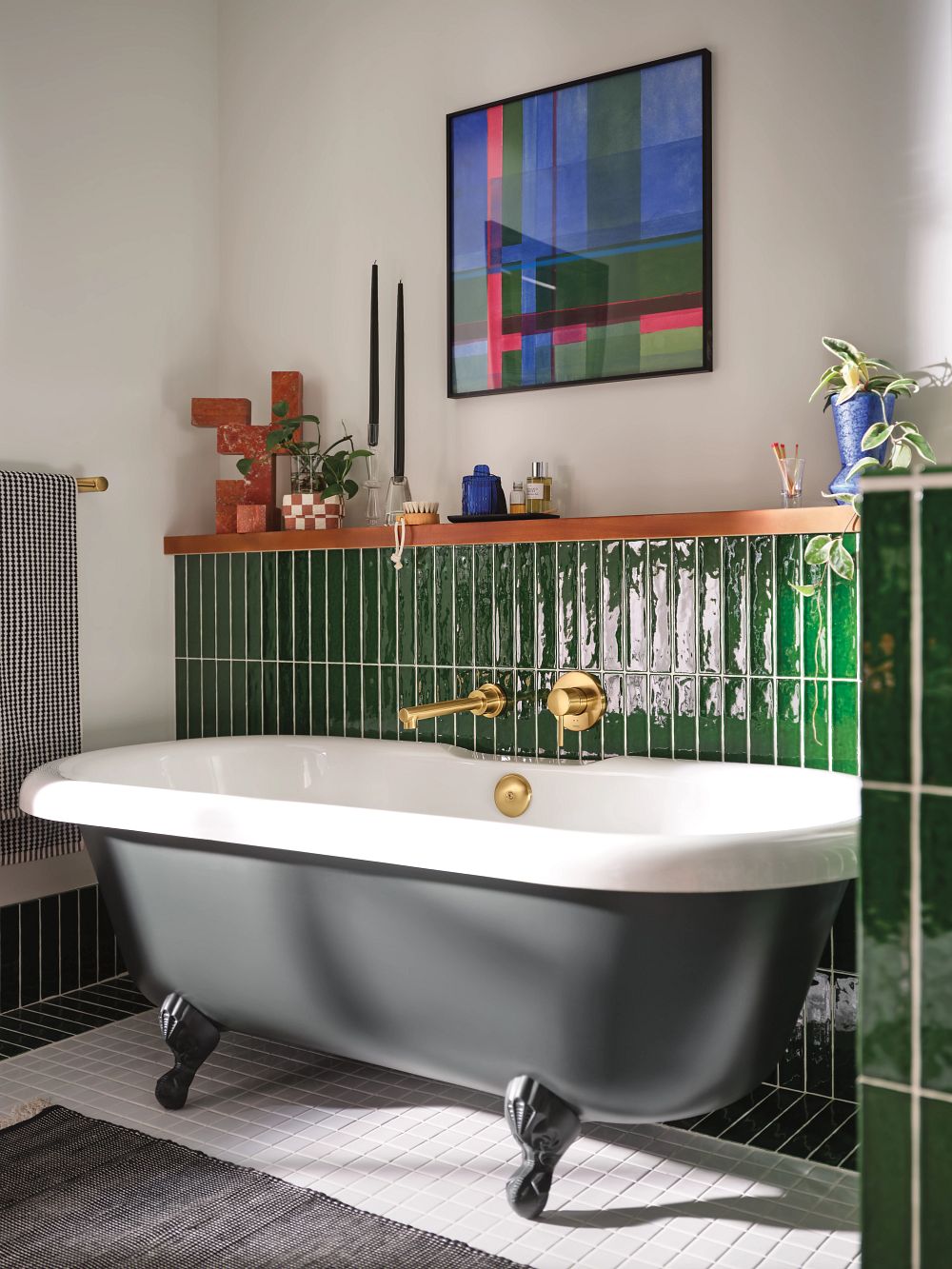 Align Wall Mount Tub Filler Trim