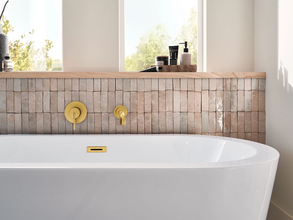 Cia Wall Mount Tub Filler Trim