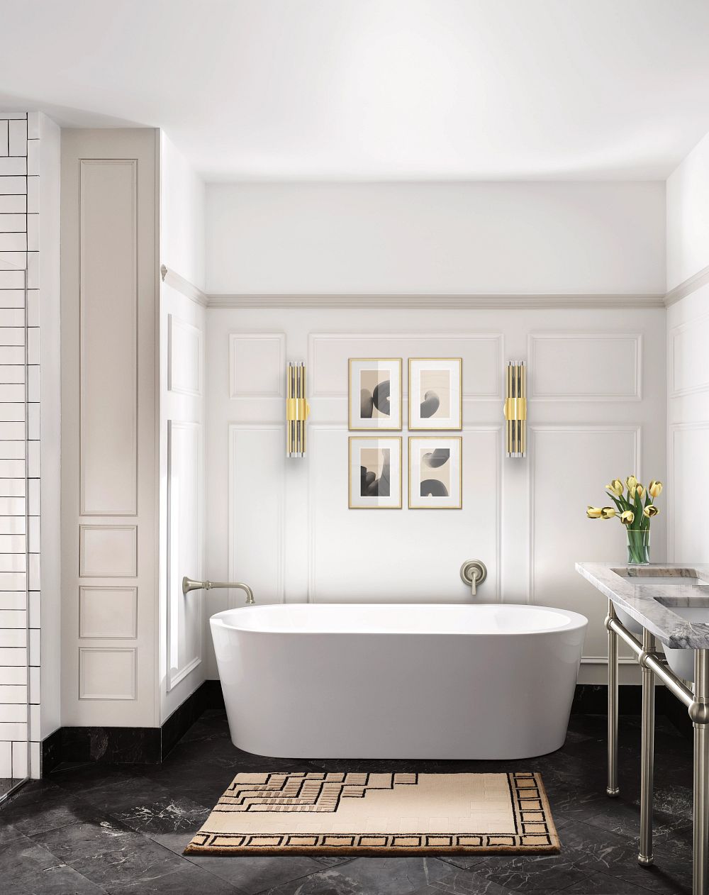 Colinet Wall Mount Tub Filler Trim
