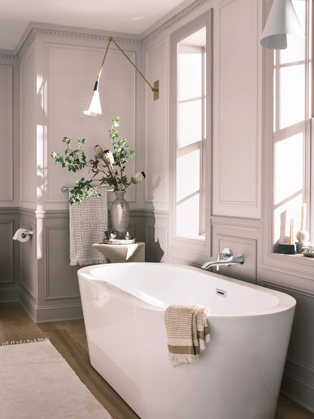 Doux Wall Mount Tub Filler Trim