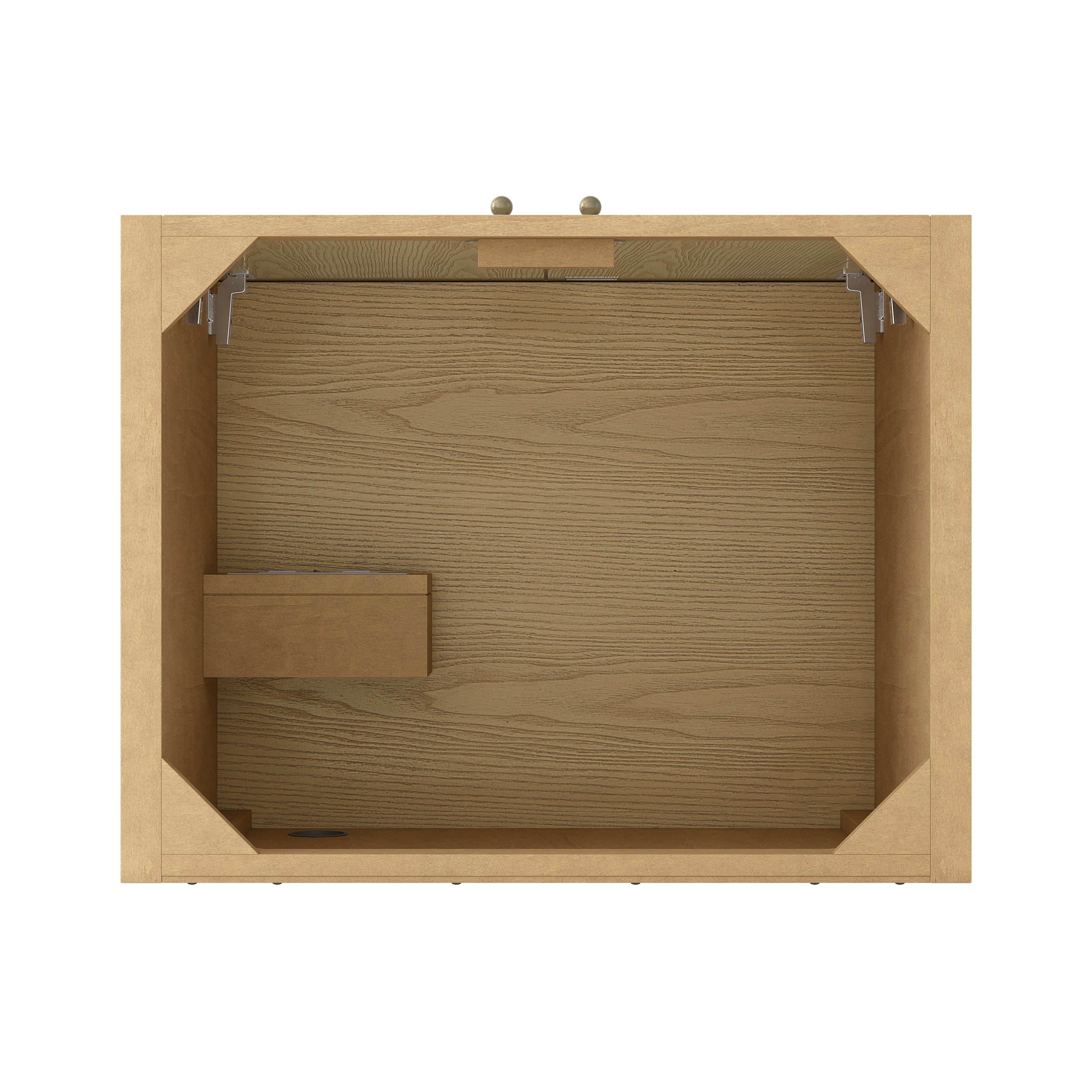 James Martin Hudson 30" Single Vanity in Light Natural Oak with 3cm Countertop