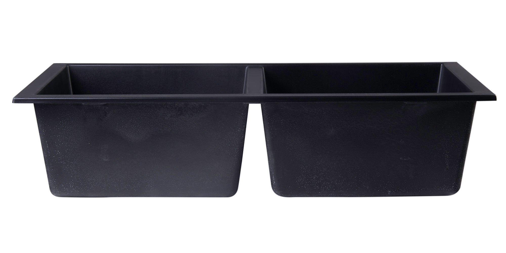 ALFI brand AB3420UM 34" Undermount Double Bowl Granite Composite Kitchen Sink