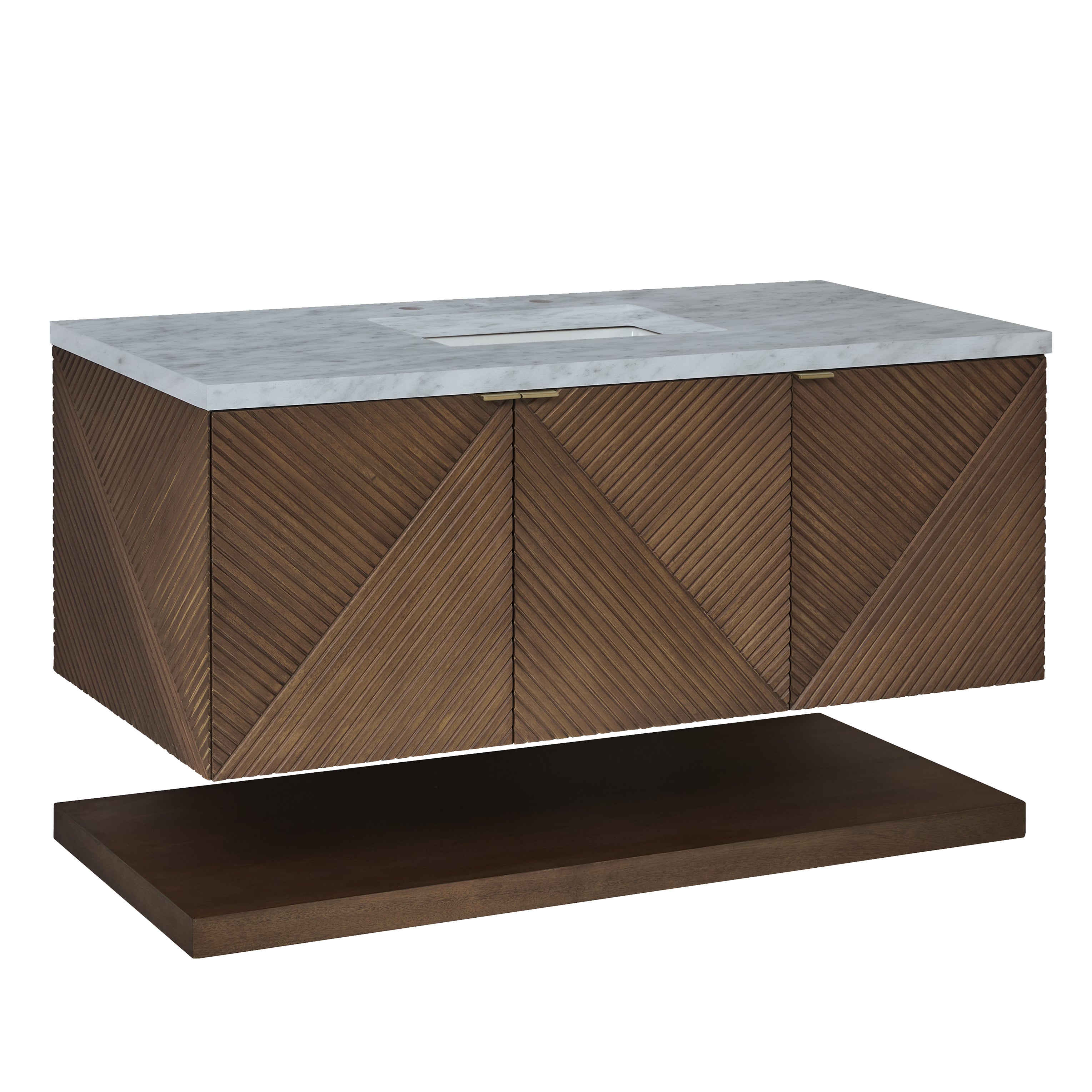 James Martin Marcello 48" Single Vanity in Chestnut with 3cm Countertop