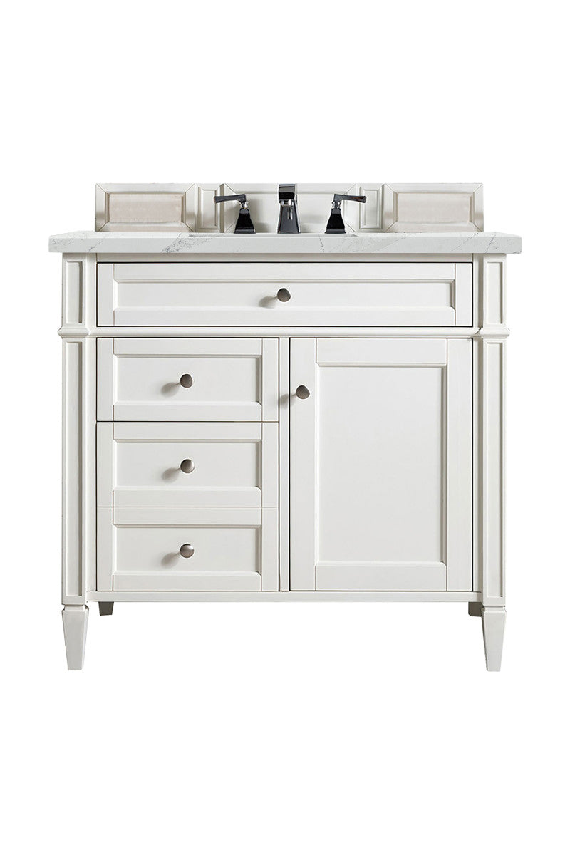 Brittany 36" Single Vanity in Bright White