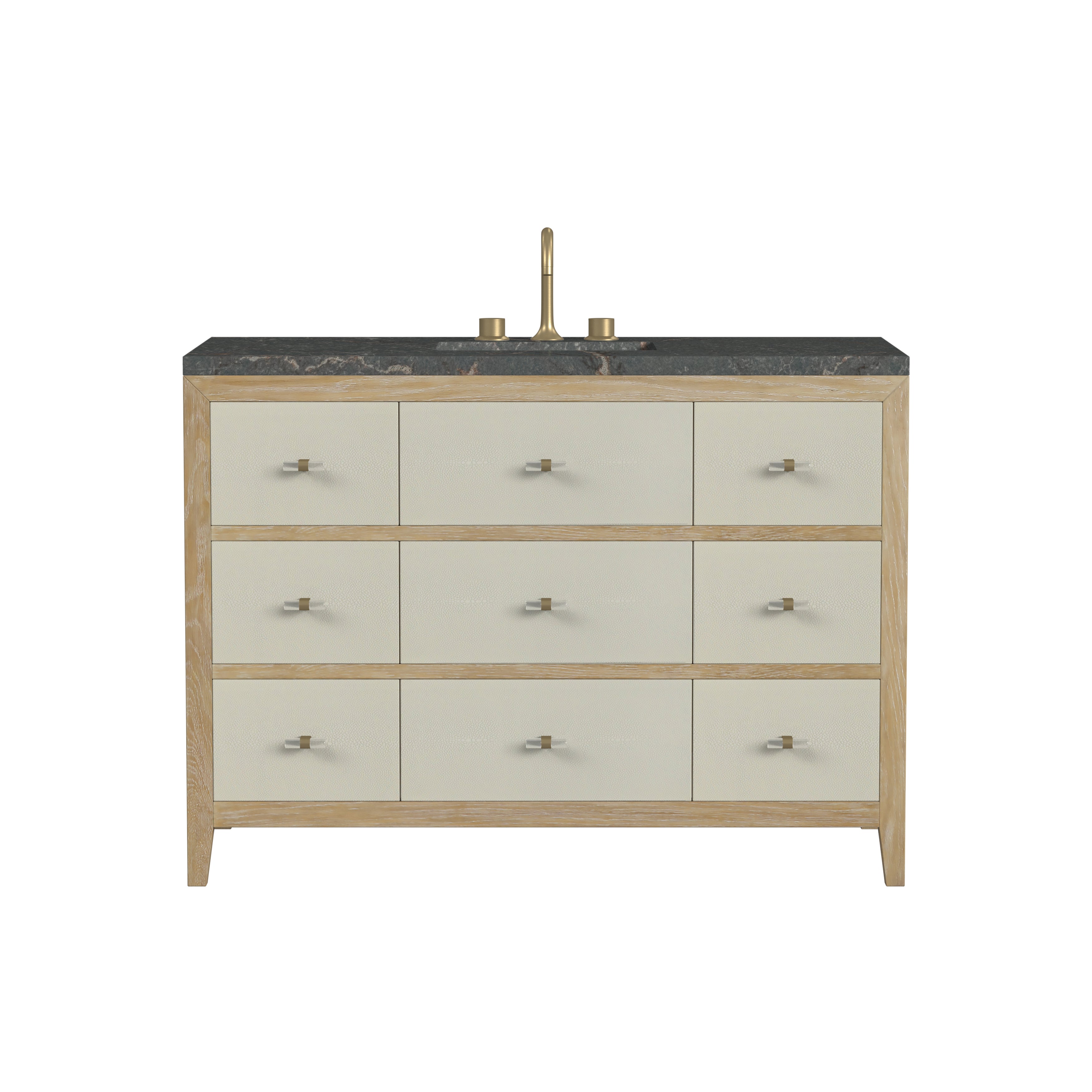 James Martin Celeste 48" Single Vanity in Sunwashed Oak with 3cm Countertop