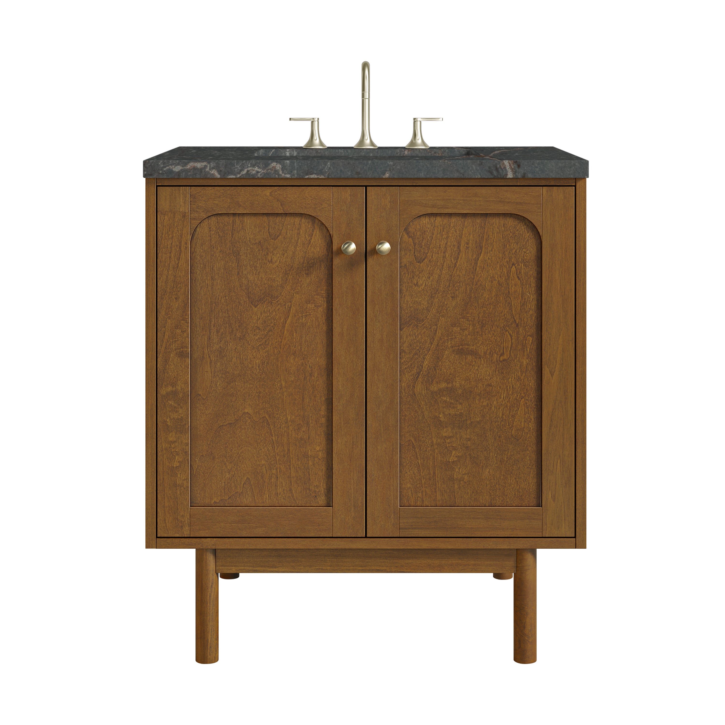 James Martin Laurent 30" Single Vanity in Honey Oak with 3cm Countertop