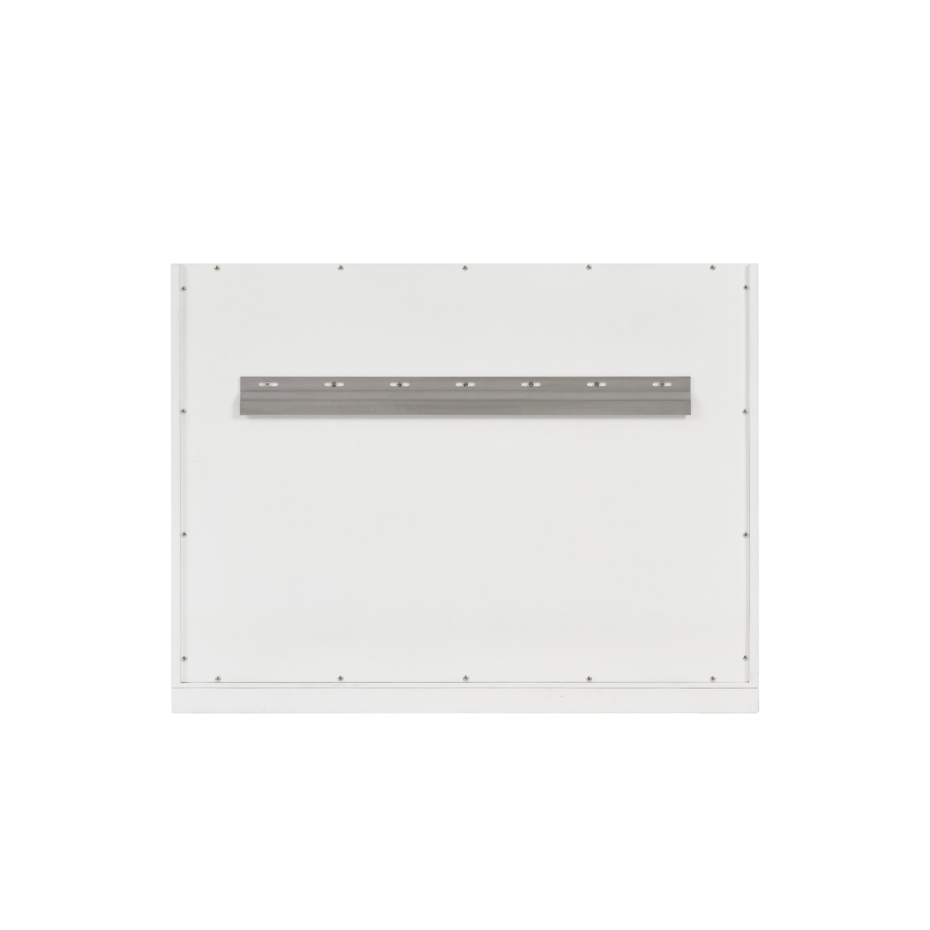 James Martin Chicago 36" Single Vanity in Glossy White with 3cm Countertop
