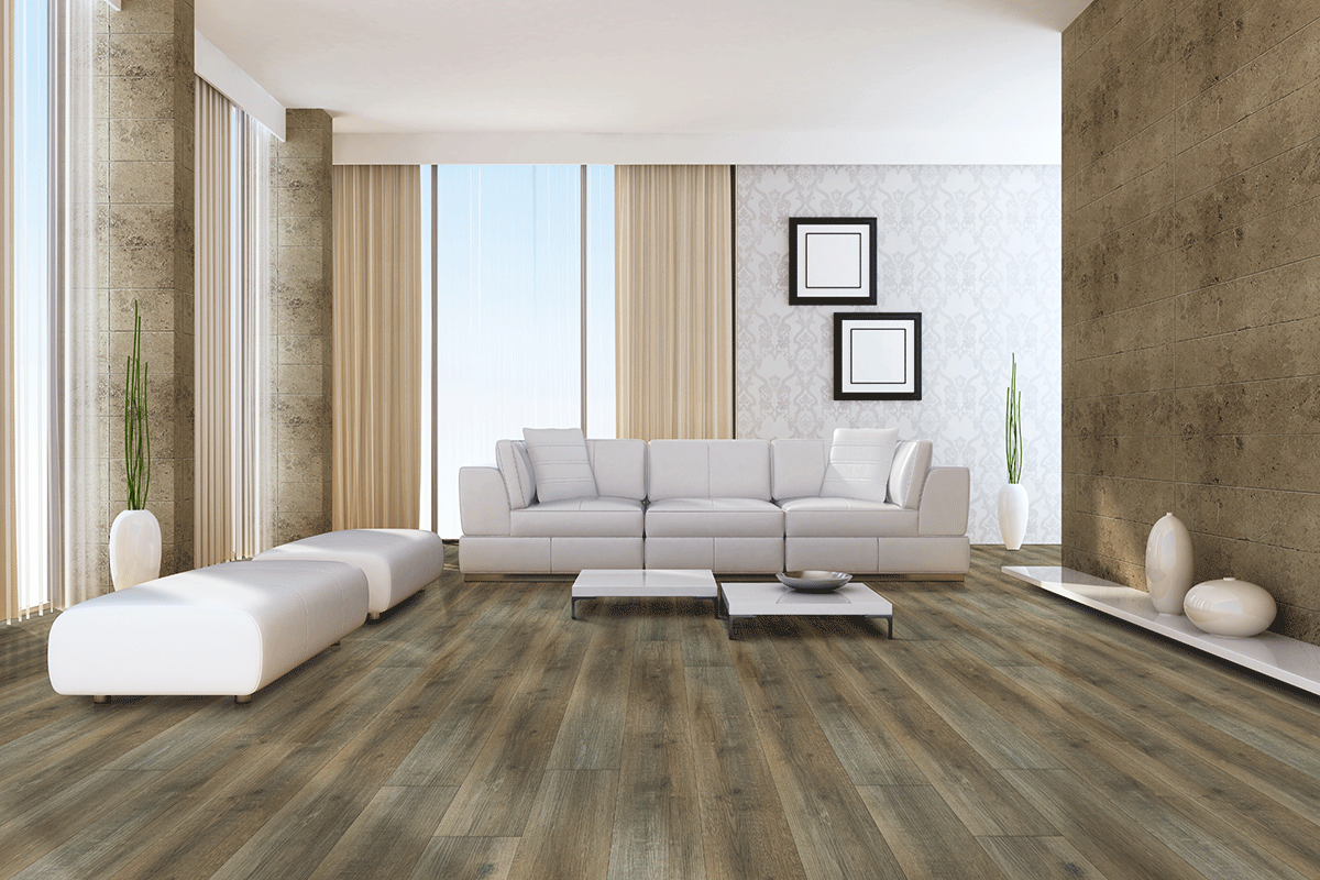 MSI XL Ashton Maracay Brown LVP - room scene A
