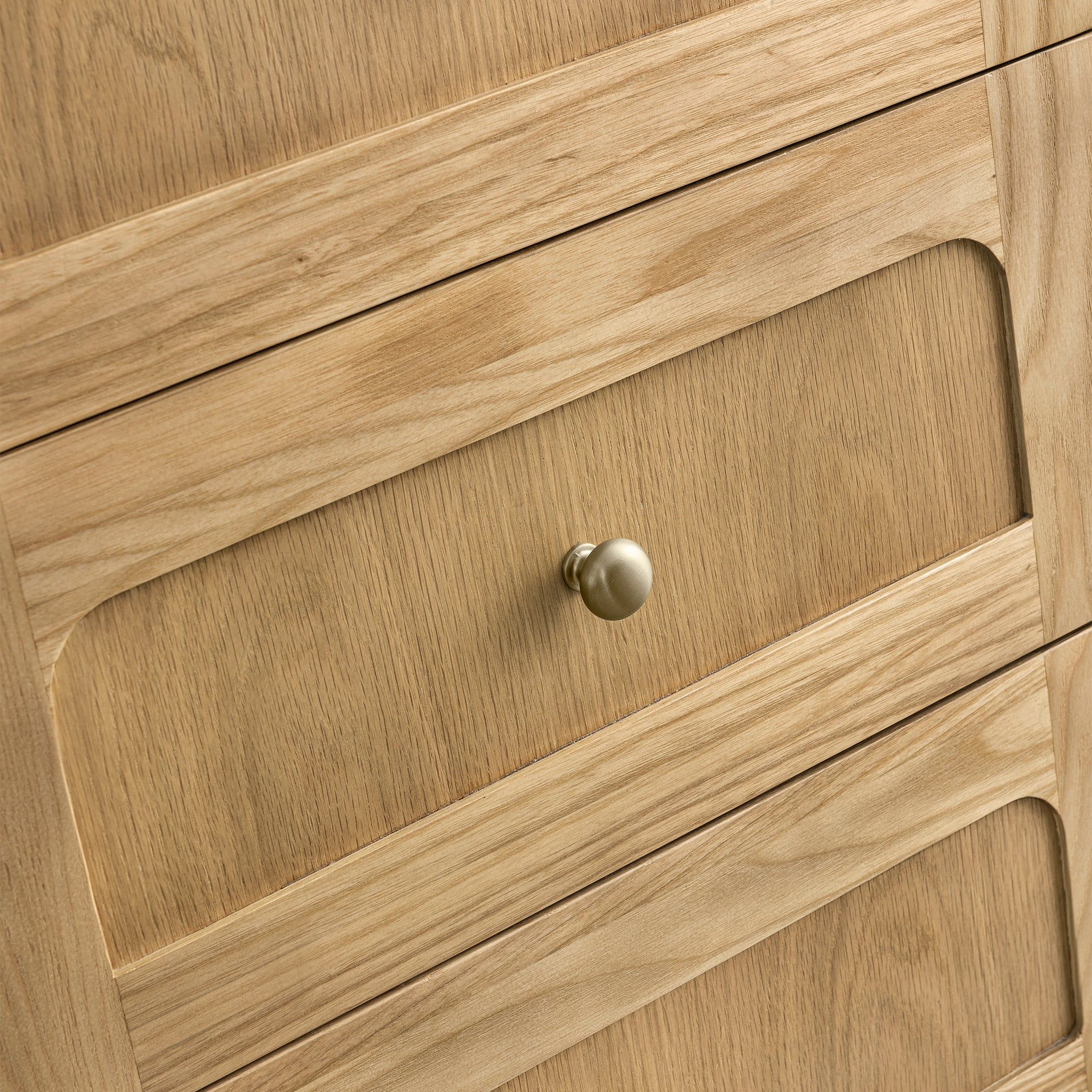 James Martin Laurent 36" Single Vanity in Light Natural Oak with 3cm Countertop