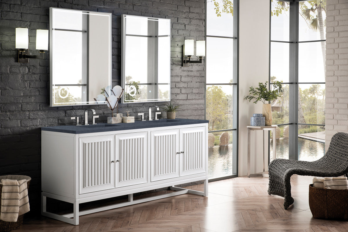 Athens 72" Double Vanity Cabinet