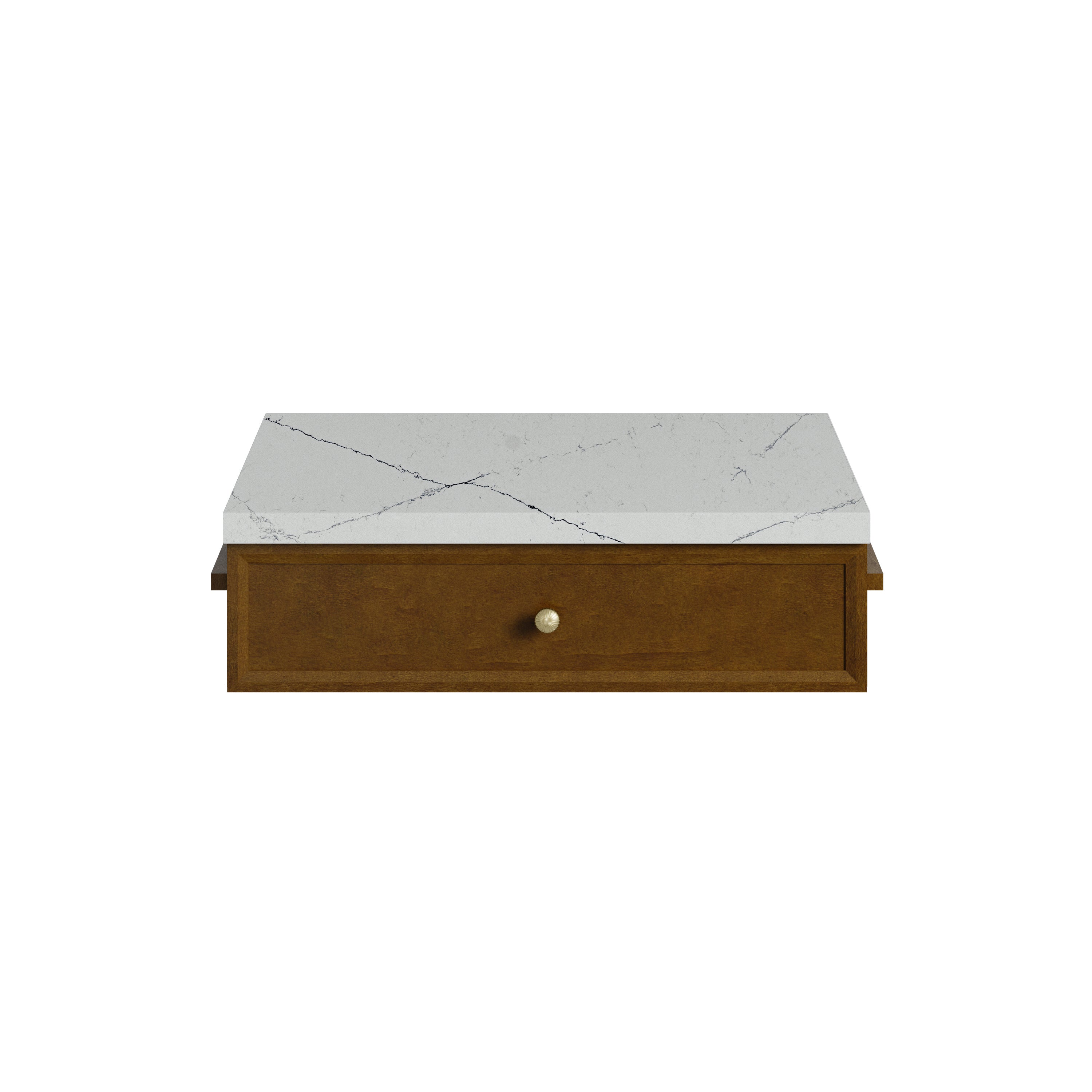James Martin Bellshire 24" Drawer Unit in Honey Oak with 3cm Countertop