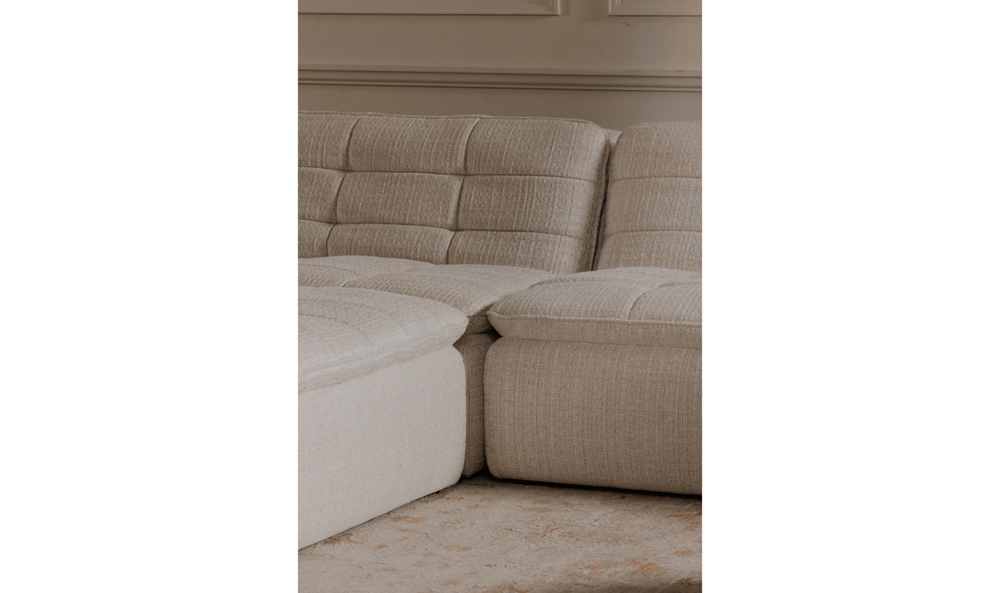 Moes Lino Armless Modular Sofa XQ-1028