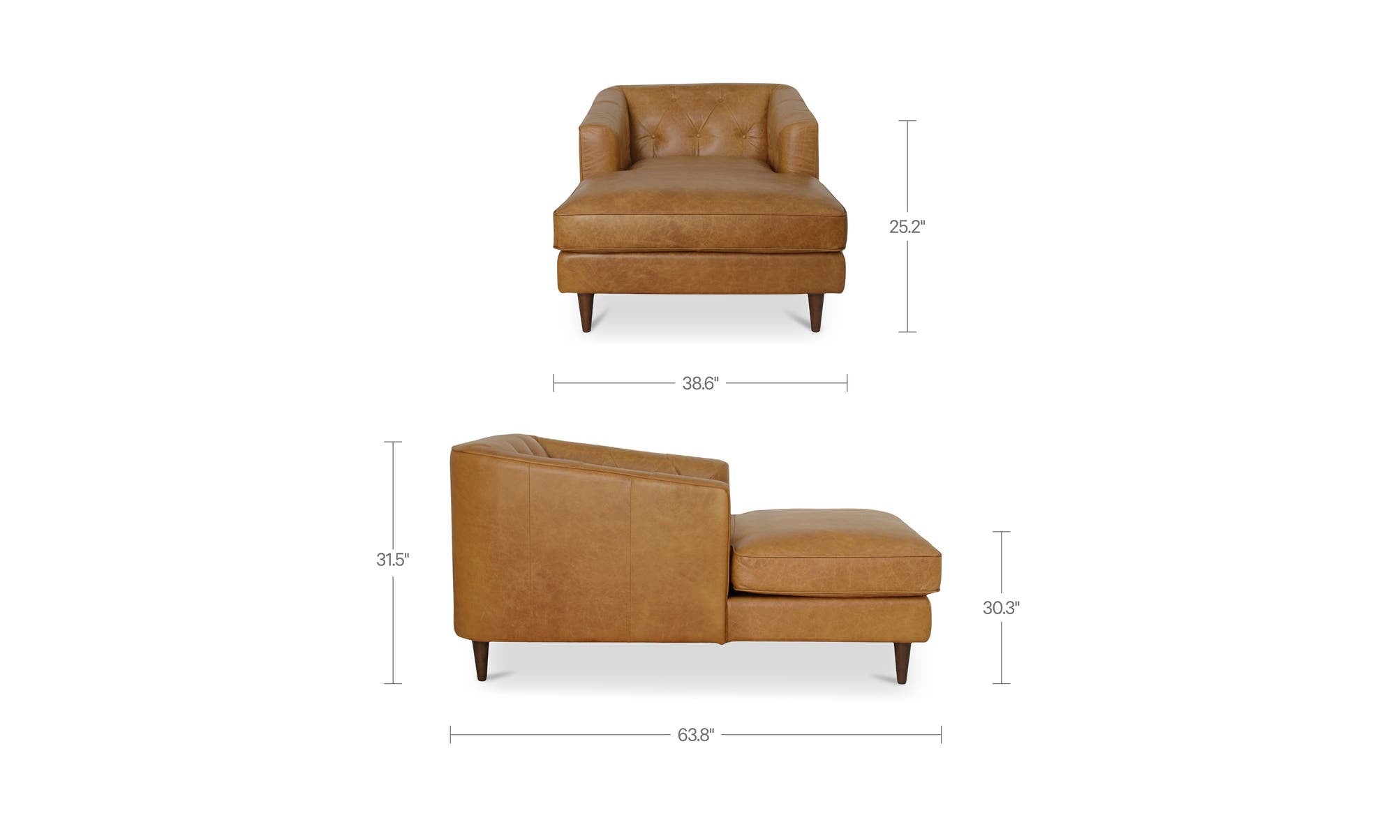Moes Dunmore Chaise Tan XQ-1031