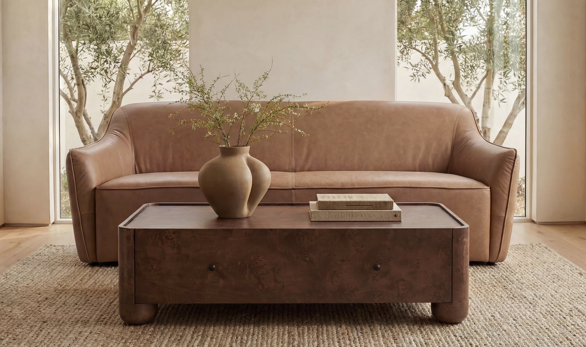 Moes Hawkins Sofa Tan XQ-1032