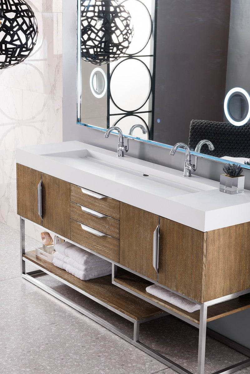 Columbia 72" Double Vanity Cabinet