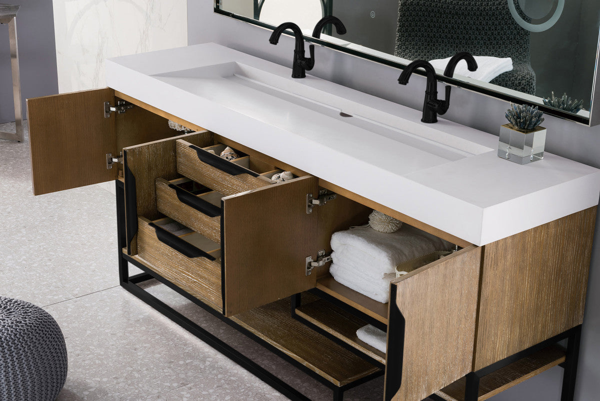 Columbia 72" Double Vanity Cabinet