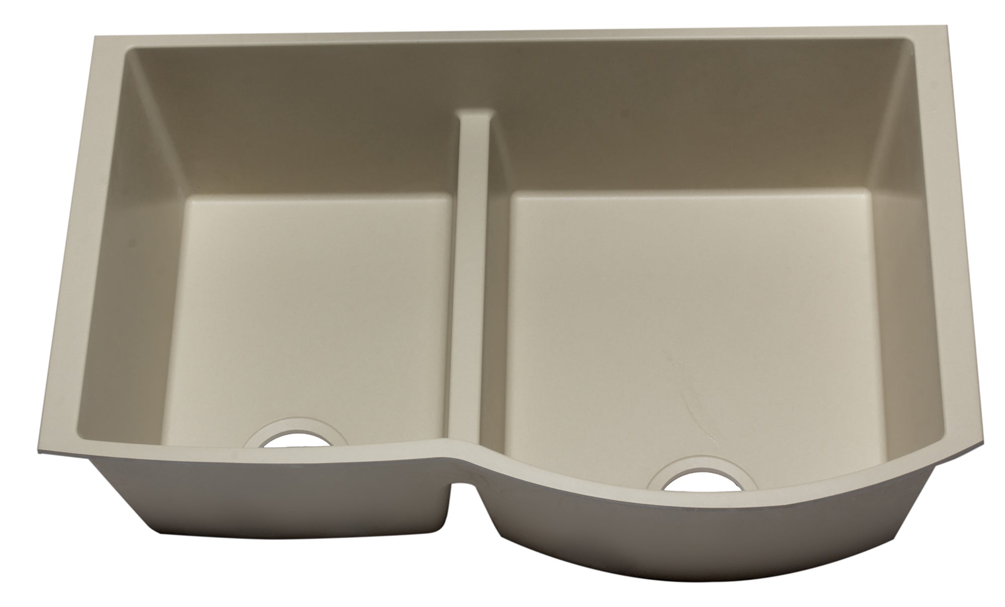 ALFI brand AB3320UM 33" Double Bowl Undermount Granite Composite Kitchen Sink