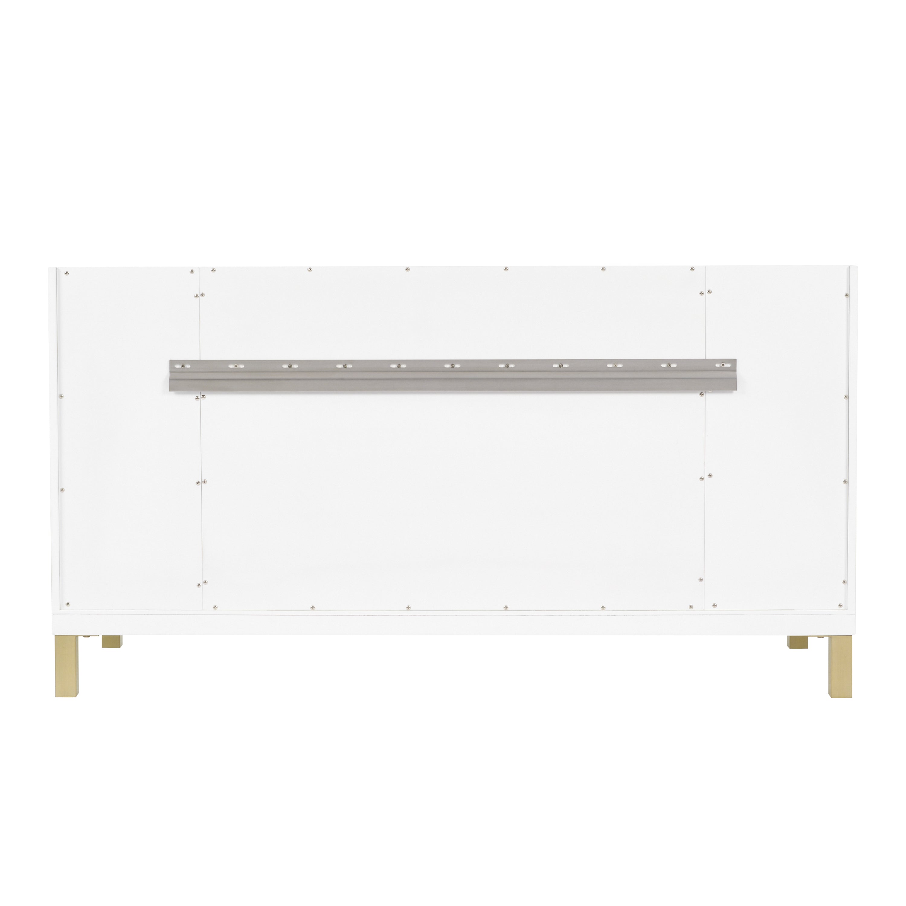 James Martin Chicago 60" Double Vanity in Glossy White with 3cm Countertop and FreePower Wireless Charger