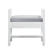 James Martin Addison 24.5" Upholstered Bench