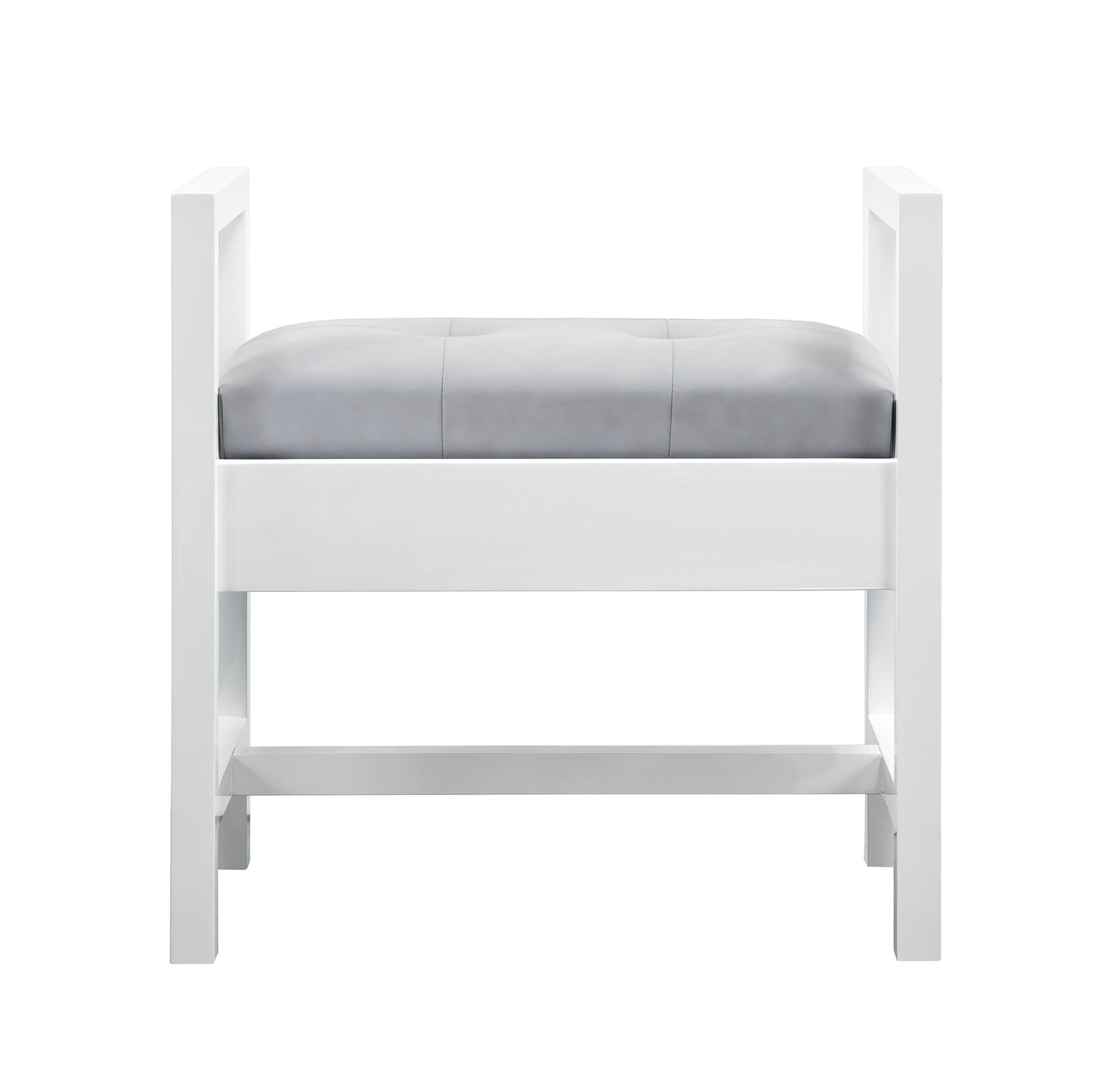 James Martin Addison 24.5" Upholstered Bench