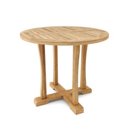Bahama 35" Round Bistro Table W/ Curve Legs