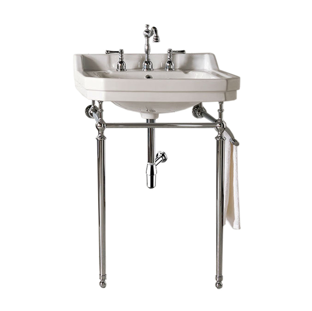 James Martin Wellington 24" Single Console Sink with Stand