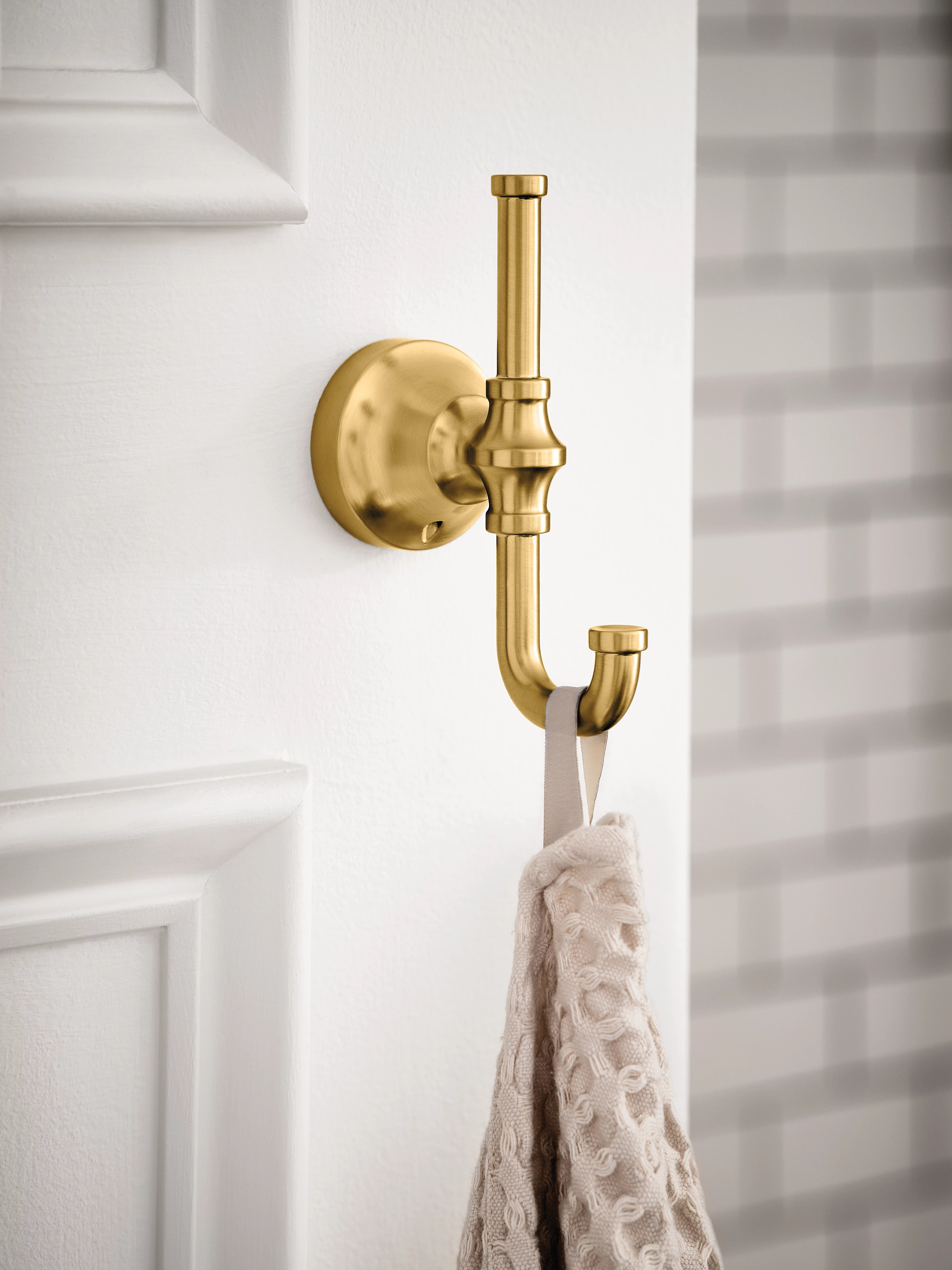 Moen YB0503 Colinet Chrome double robe hook
