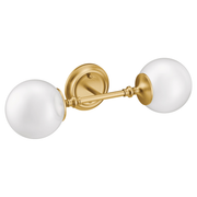 Moen YB0562 Colinet Chrome two globe bath light