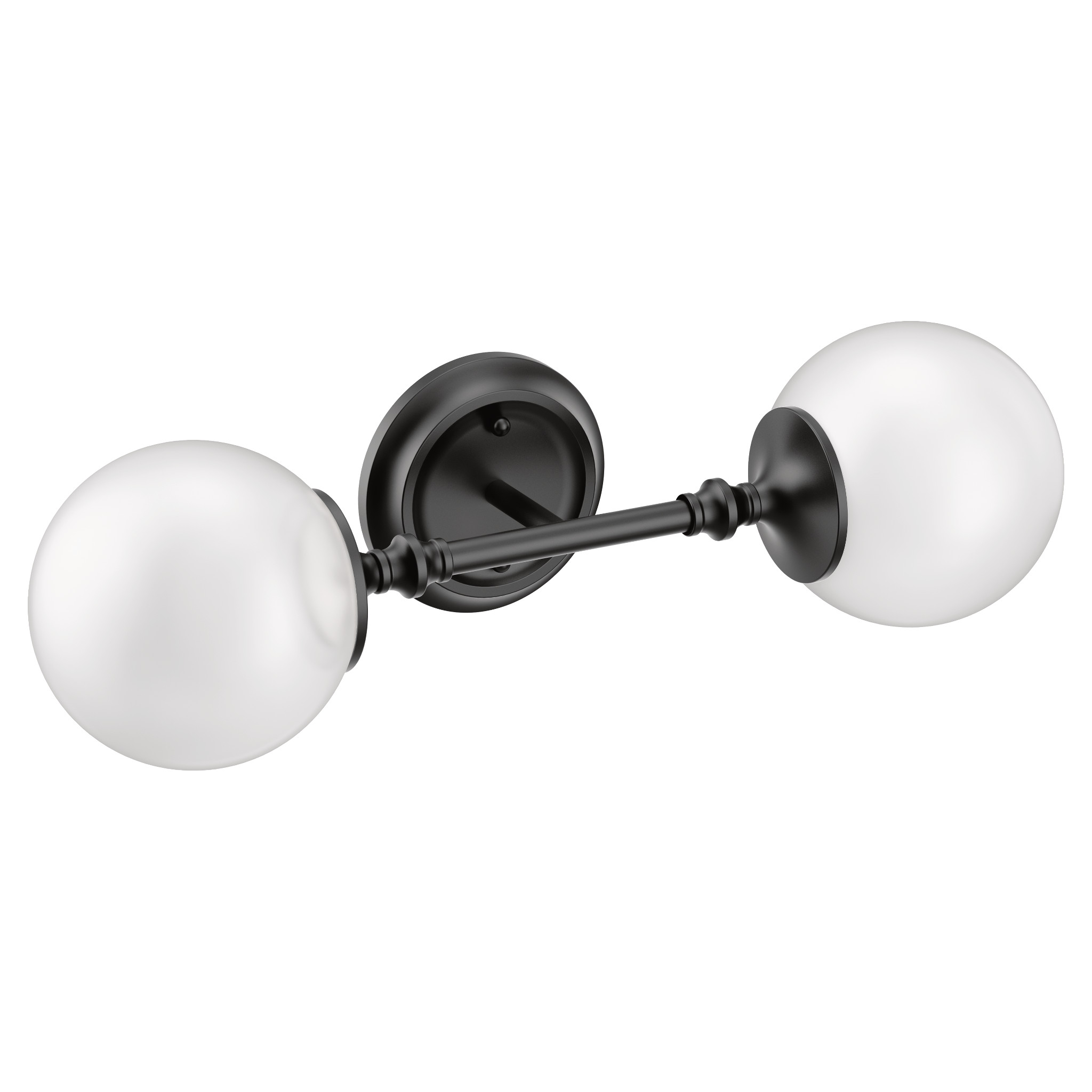 Moen YB0562 Colinet Chrome two globe bath light