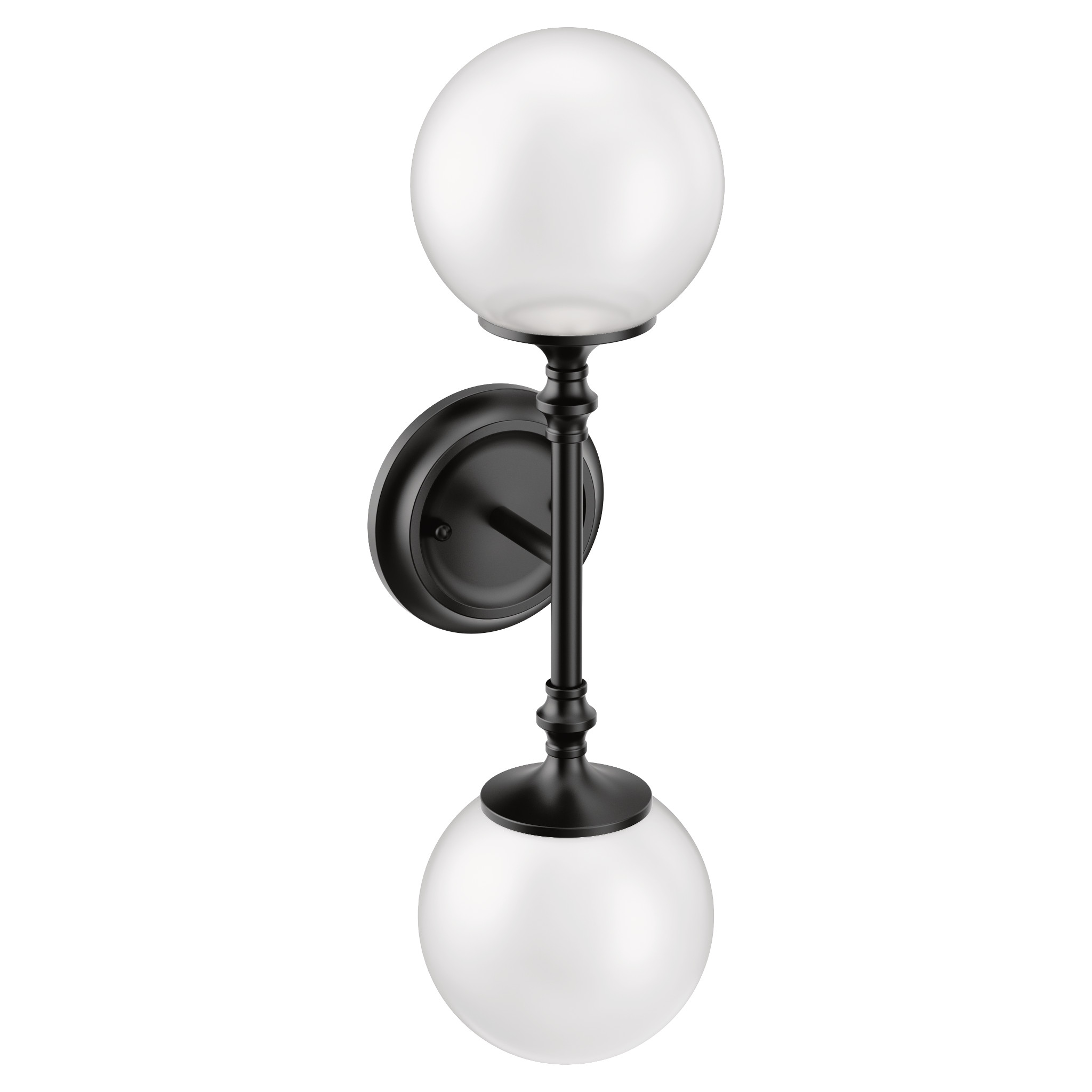Moen YB0562 Colinet Chrome two globe bath light