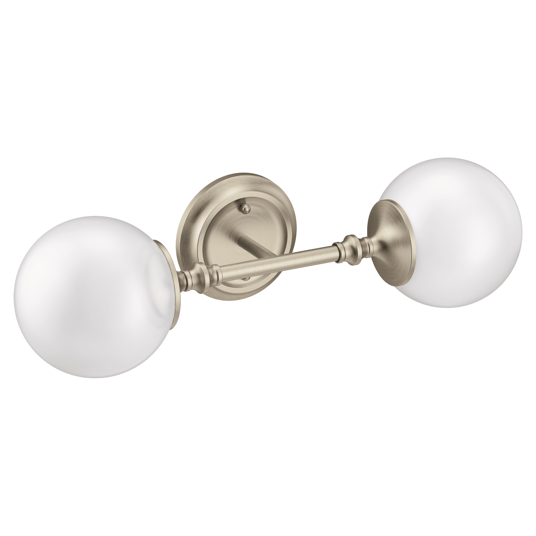 Moen YB0562 Colinet Chrome two globe bath light