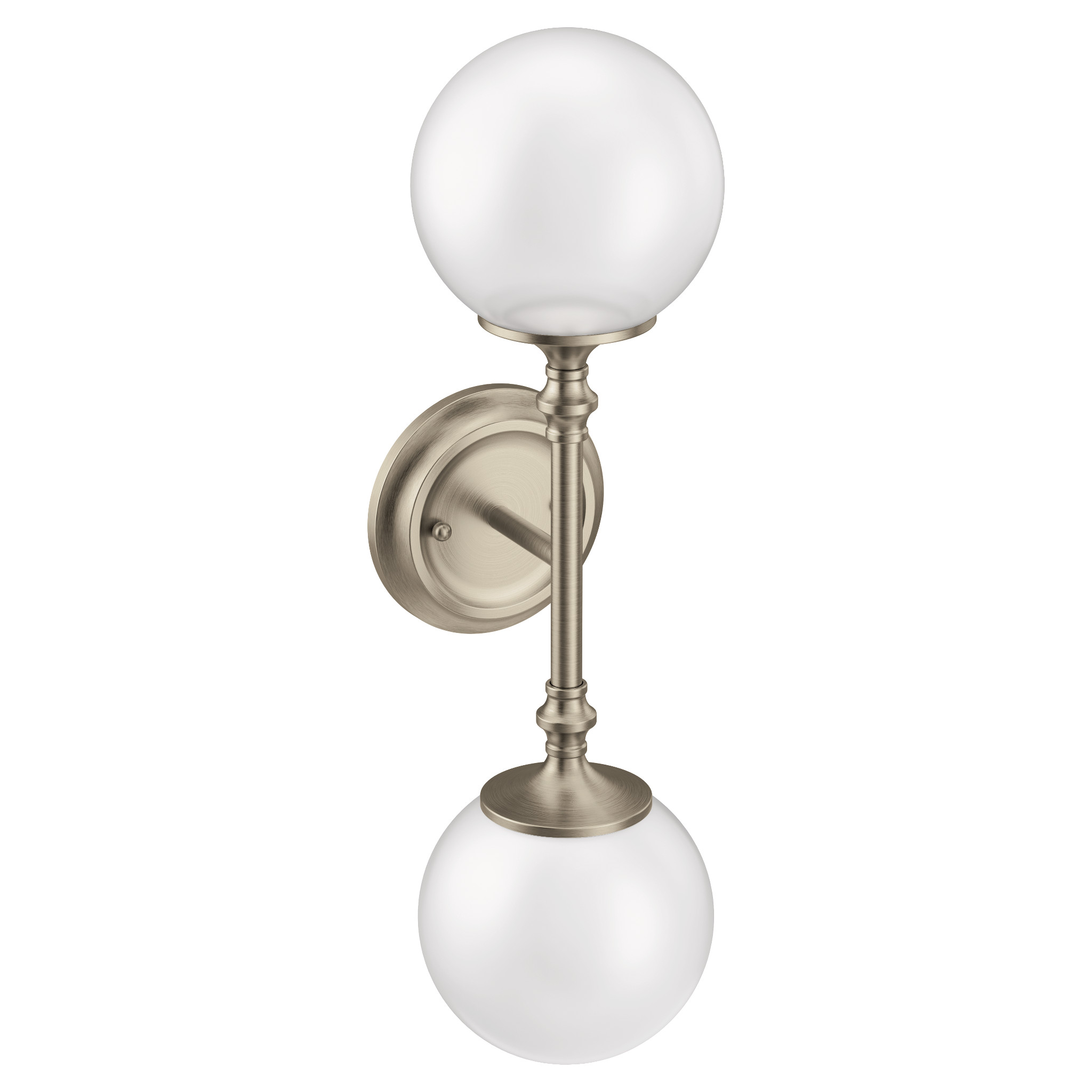 Moen YB0562 Colinet Chrome two globe bath light