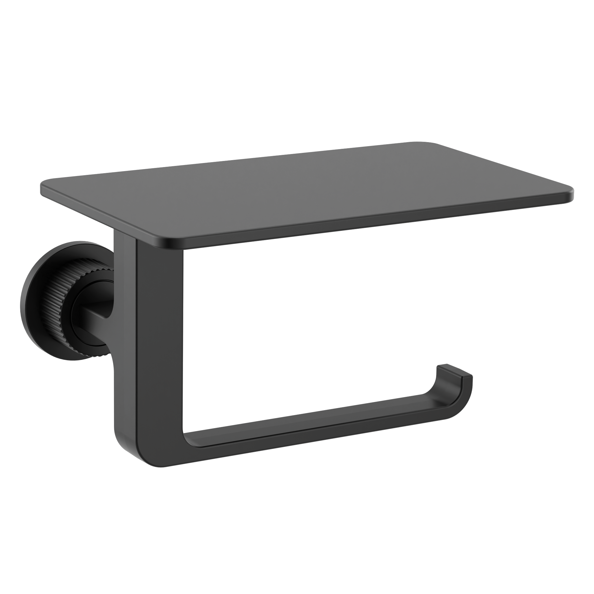 Moen YB0689 Cambium Chrome paper holder with shelf