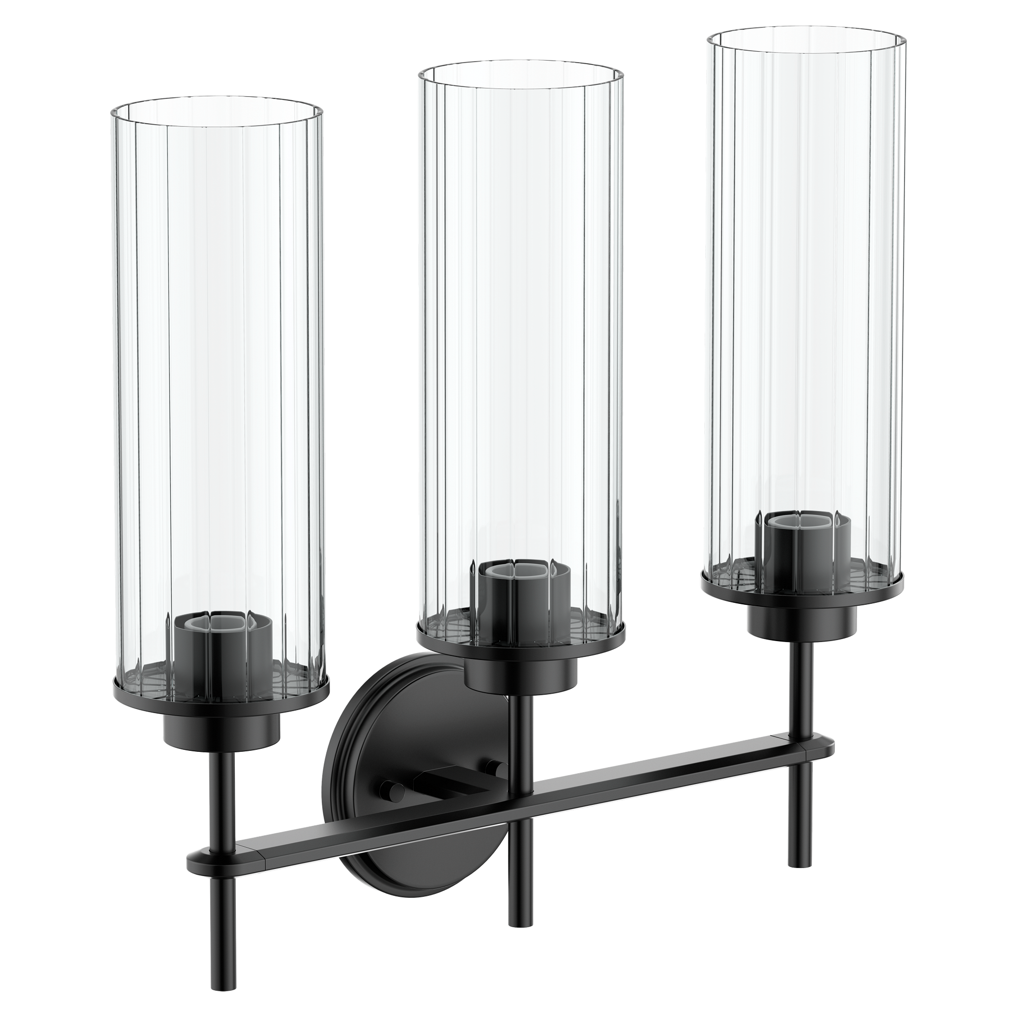 Moen YB1763 Greenfield Chrome three globe bath light