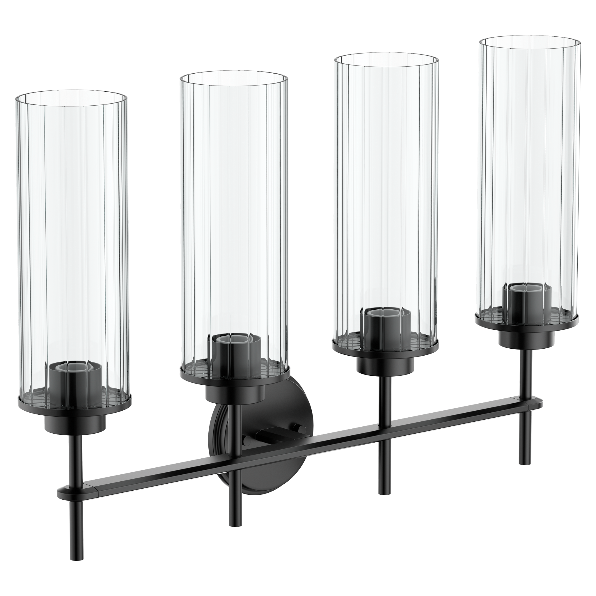 Moen YB1764 Greenfield Chrome four globe bath light