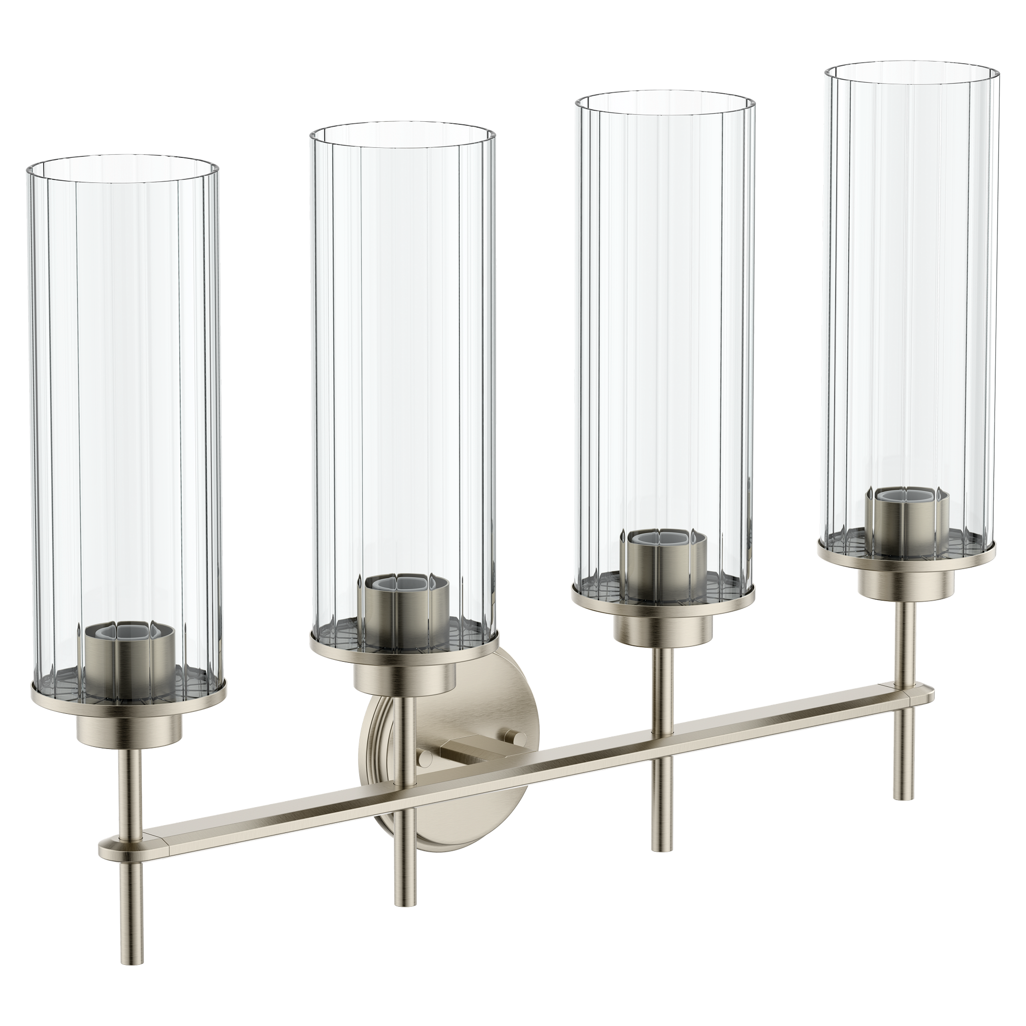 Moen YB1764 Greenfield Chrome four globe bath light