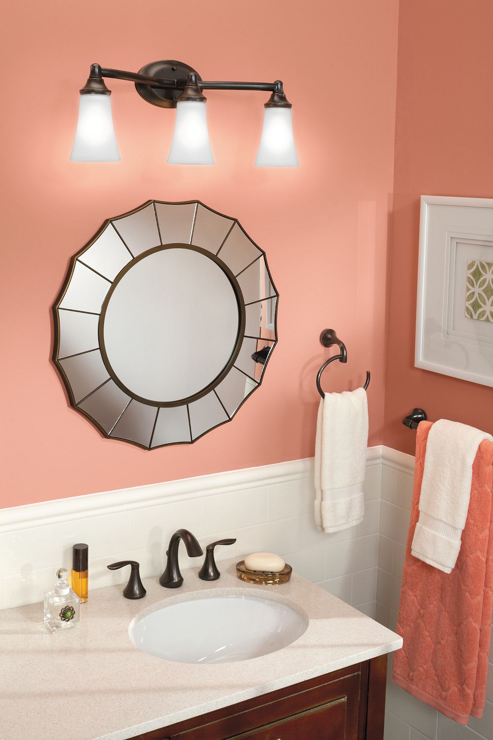 Eva Two-Handle High Arc Bathroom Faucet
