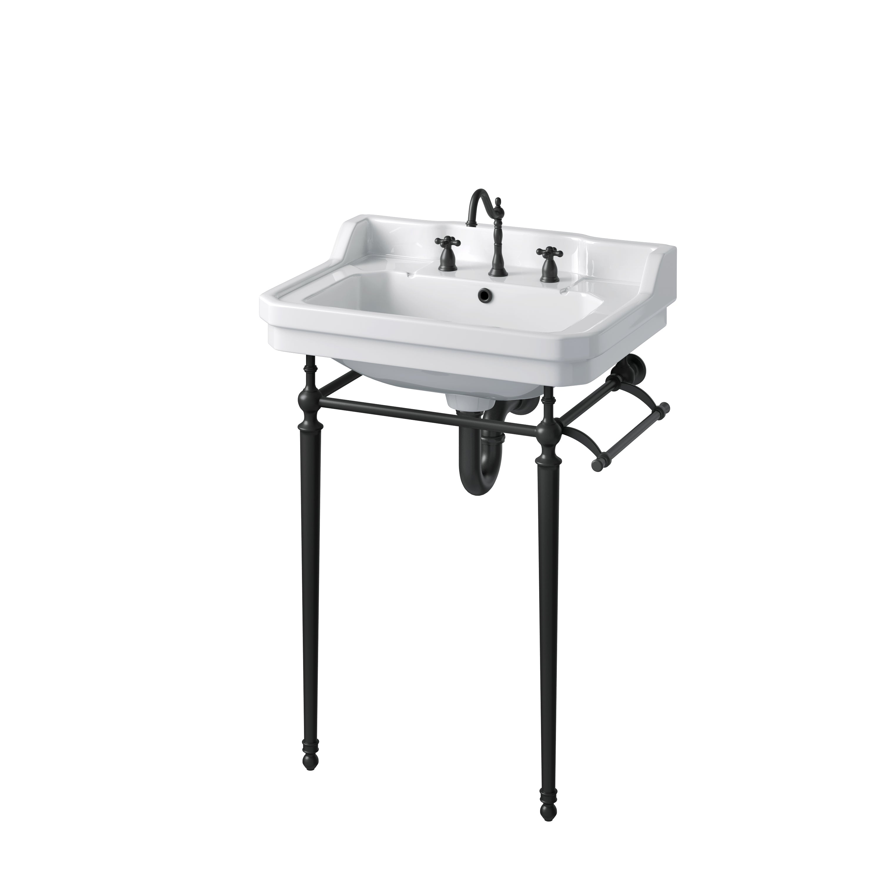 James Martin Wellington 24" Single Console Sink with Stand
