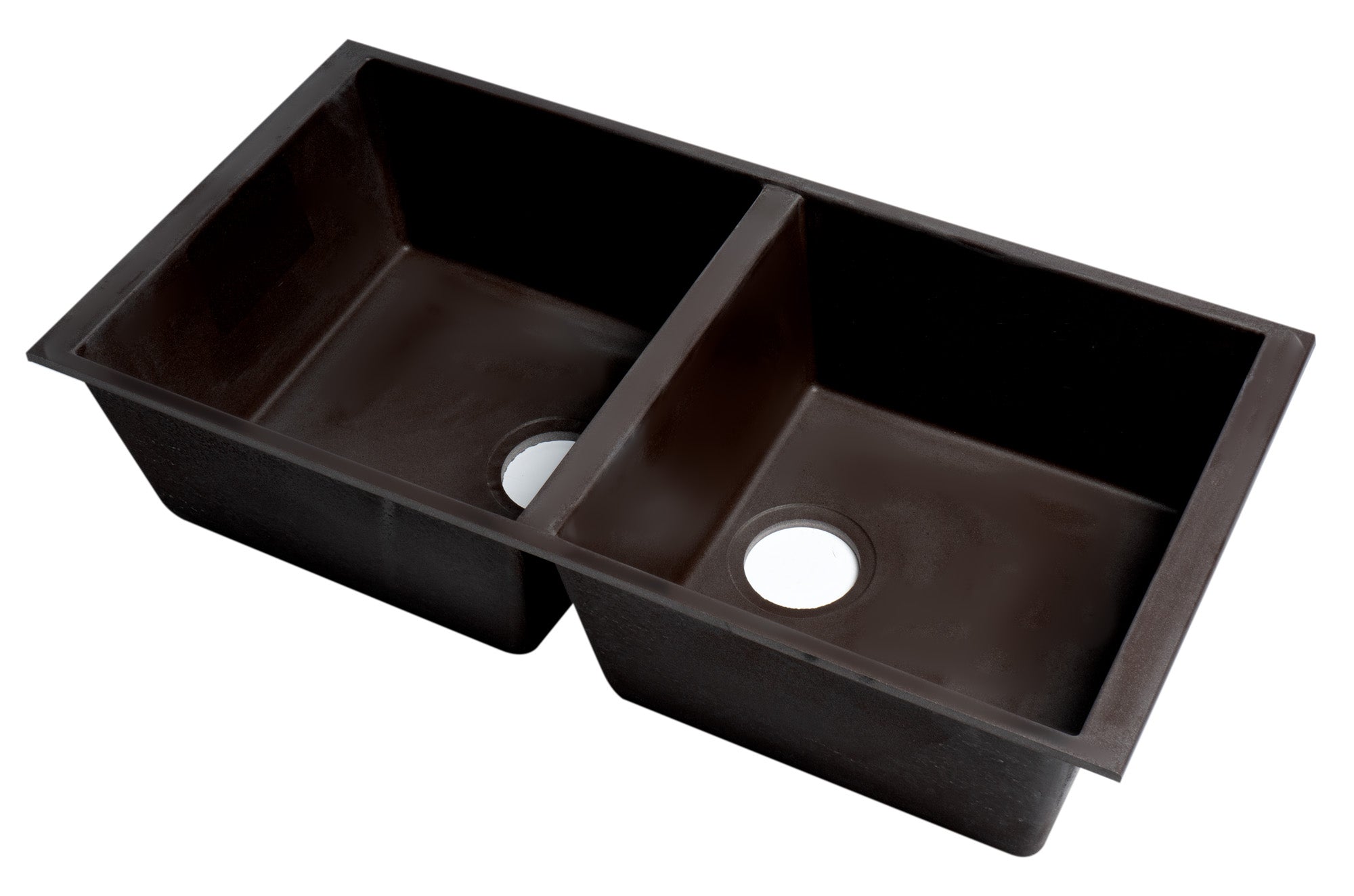 ALFI brand AB3420UM 34" Undermount Double Bowl Granite Composite Kitchen Sink