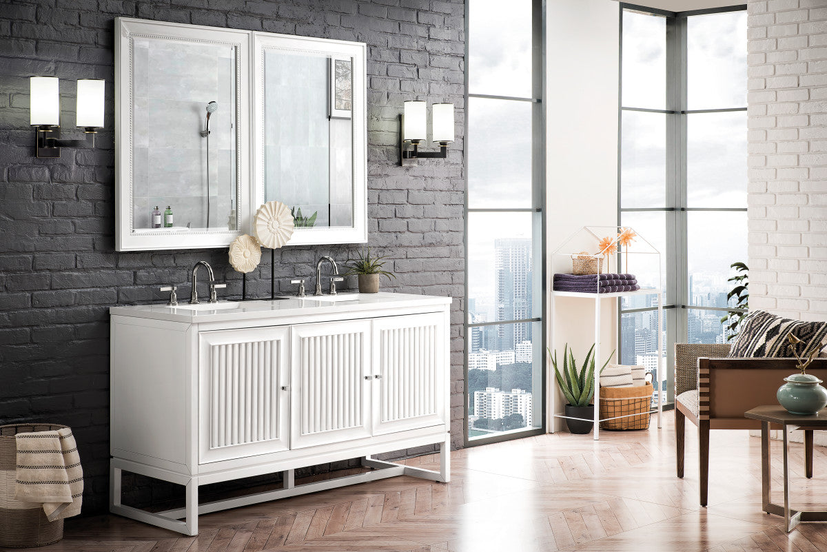 Athens 60" Double Vanity Cabinet